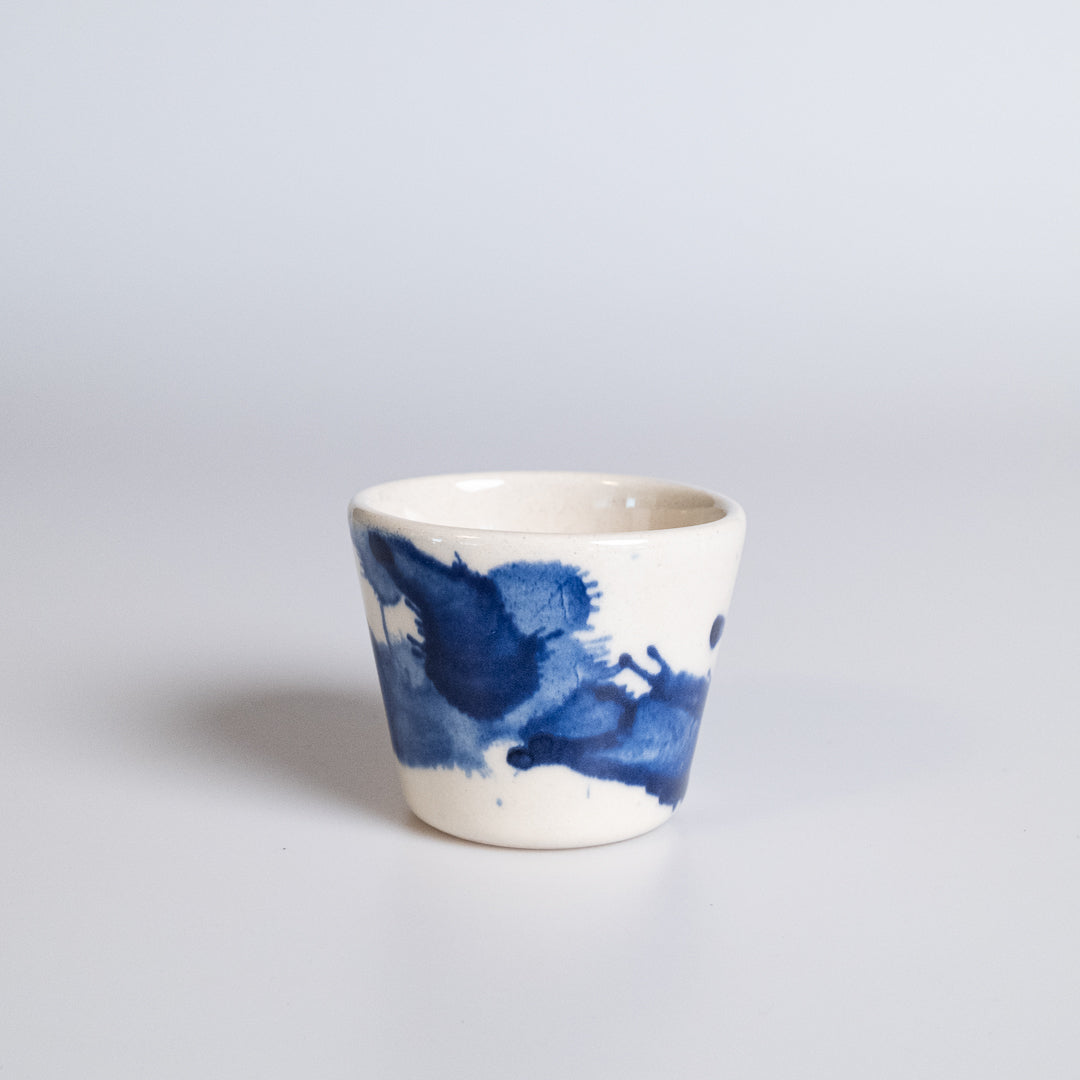 Kelímek blue splashes