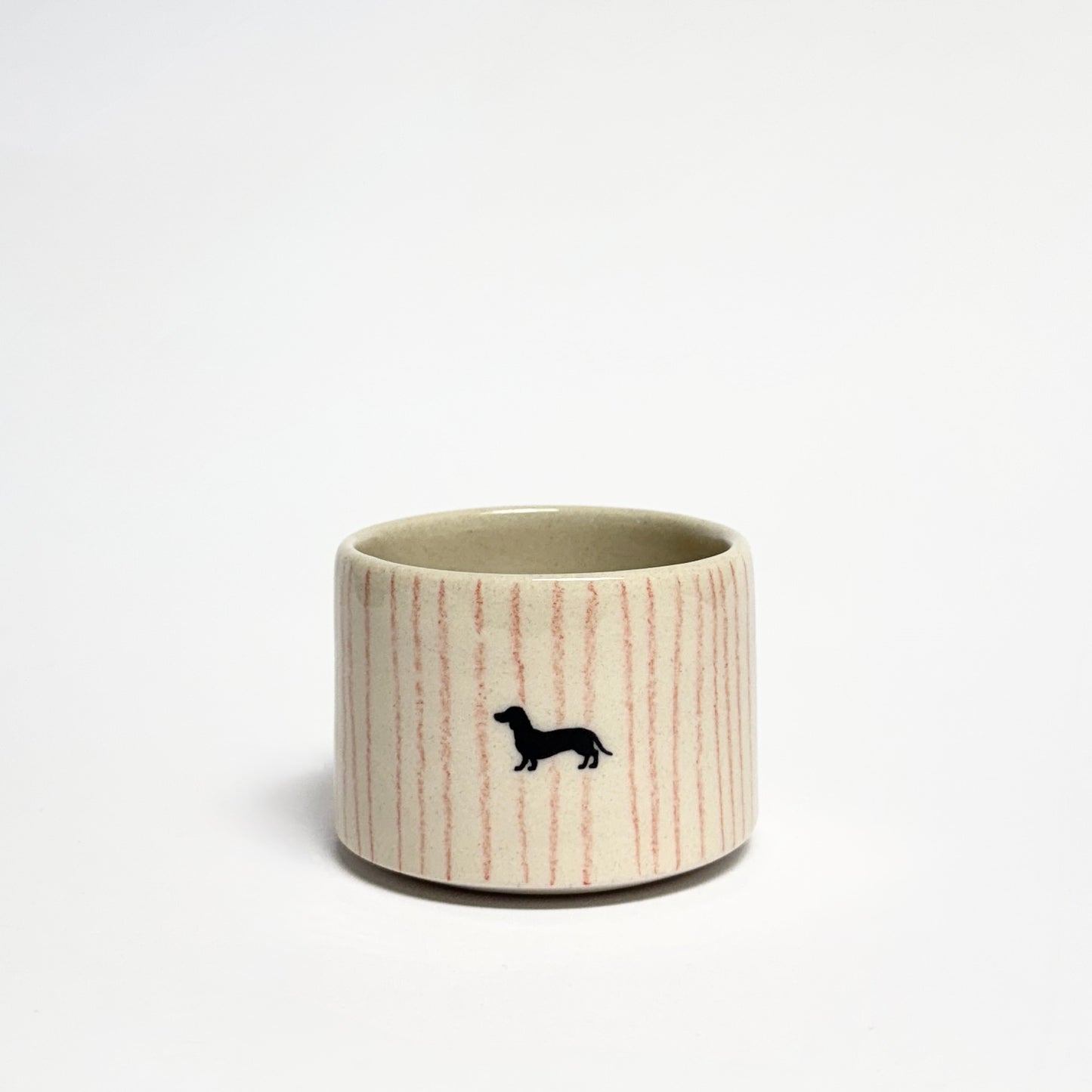 Kalíšek válec Modrý pruhovaný jezevčík malý