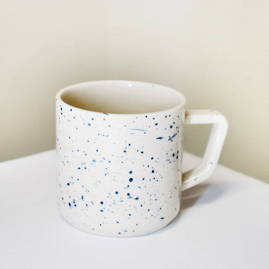 Hrnek s uchem velký Blue drops