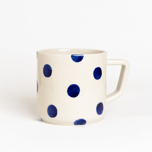 Hrnek s uchem velký Polka dots